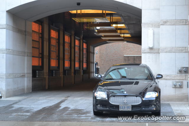 Maserati Quattroporte spotted in Toronto, Canada