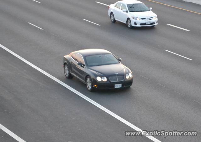 Bentley Continental spotted in Oakville, Canada