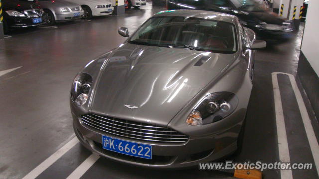 Aston Martin DB9 spotted in SHANGHAI, China