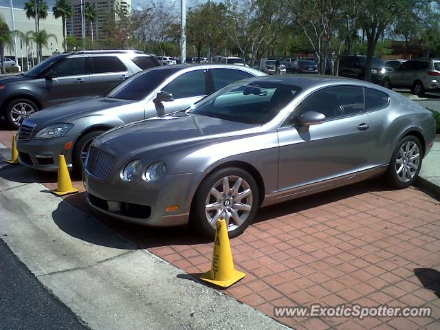 Bentley Continental spotted in Tampa, Florida