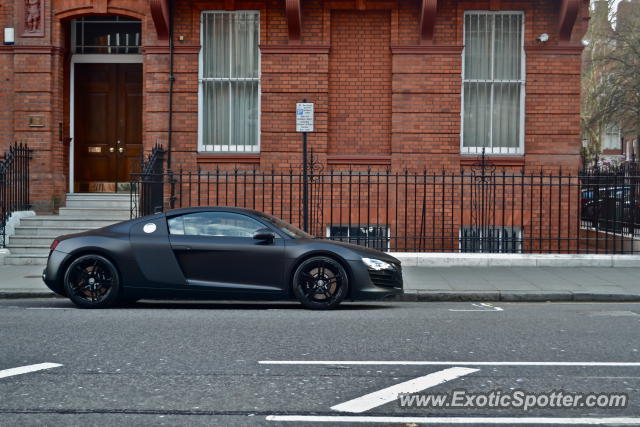 Audi R8 spotted in London, United Kingdom