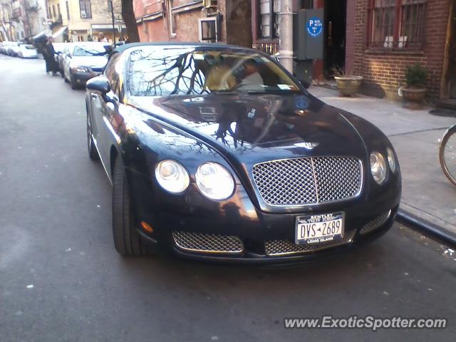 Bentley Continental spotted in New York, New York