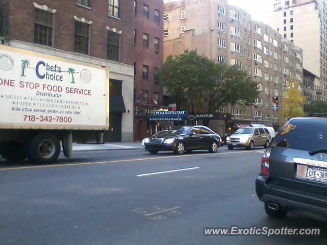 Mercedes Maybach spotted in New York, New York