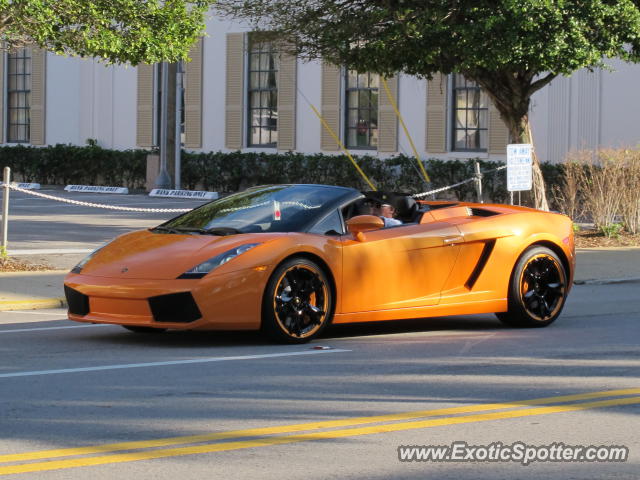 Lamborghini Gallardo spotted in Palm Beach, Florida