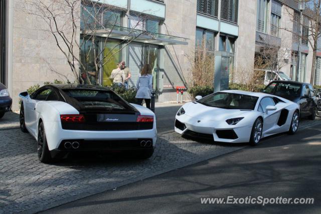 Lamborghini Aventador spotted in Berlin, Germany