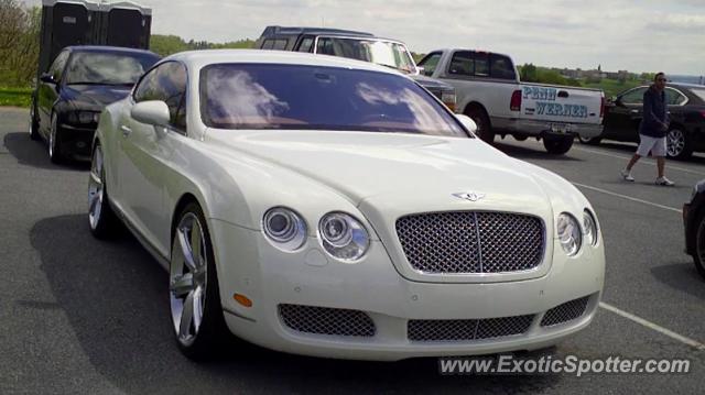 Bentley Continental spotted in Hershey, Pennsylvania