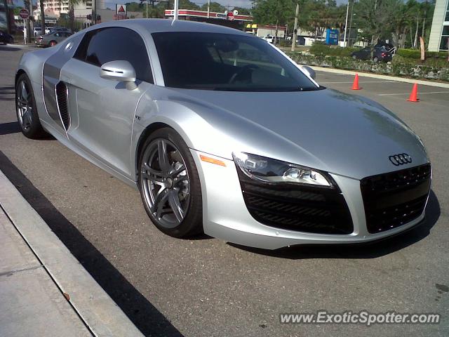 Audi R8 spotted in Tampa, Florida