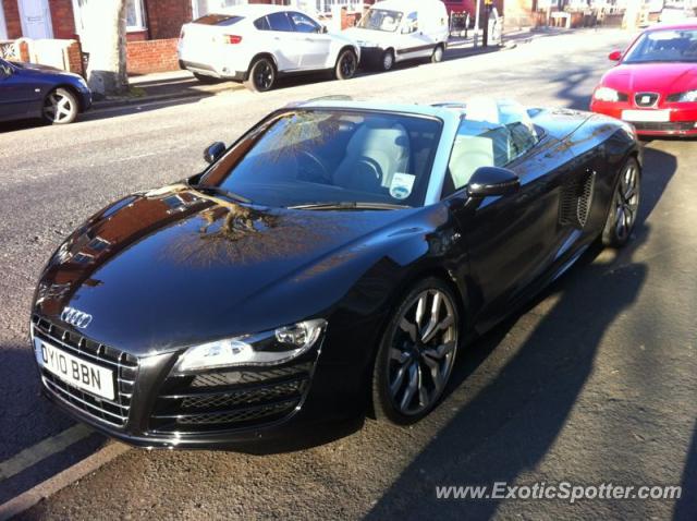 Audi R8 spotted in Birmingham, United Kingdom