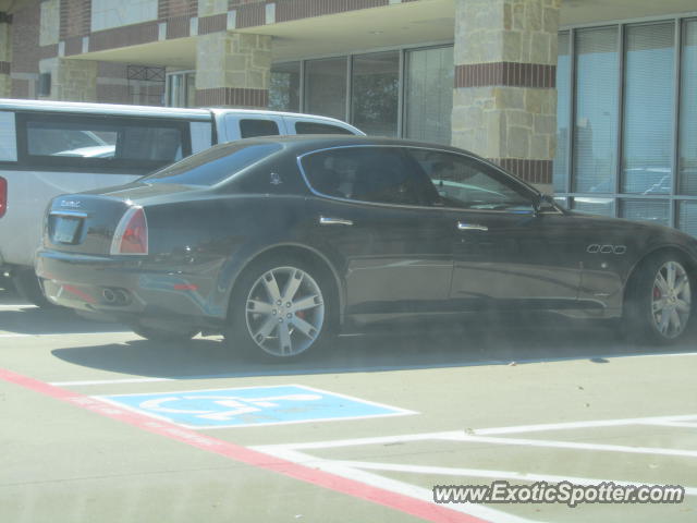 Maserati Quattroporte spotted in Dallas, Texas