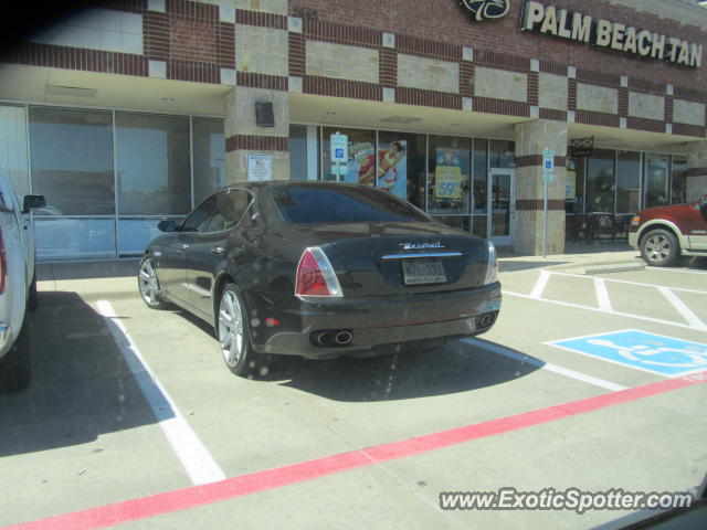 Maserati Quattroporte spotted in Dallas, Texas