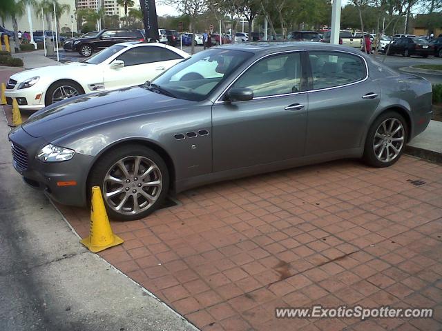 Maserati Quattroporte spotted in Tampa, Florida