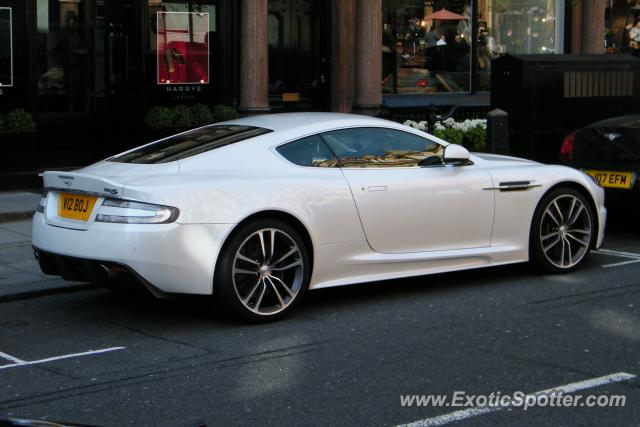 Aston Martin DBS spotted in London, United Kingdom