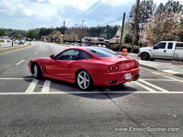 Ferrari 550 spotted in Atlanta, Georgia