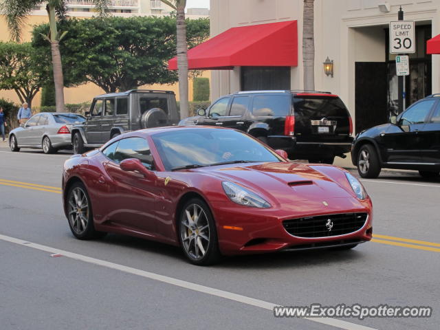 Ferrari California spotted in Palm Beach, Florida