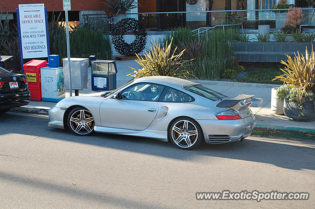 Porsche 911 GT2 spotted in La Jolla, California