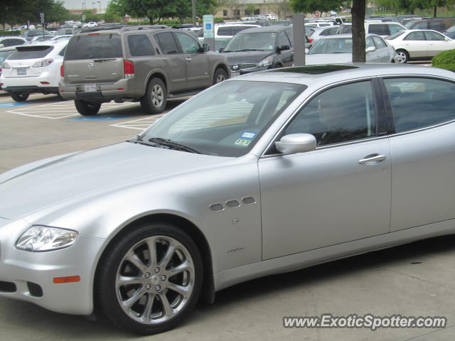 Maserati Quattroporte spotted in Dallas, Texas