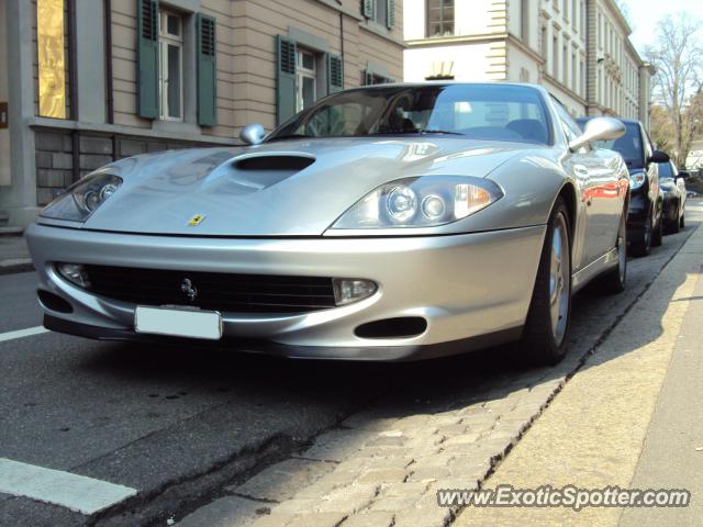 Ferrari 550 spotted in Zurich, Switzerland