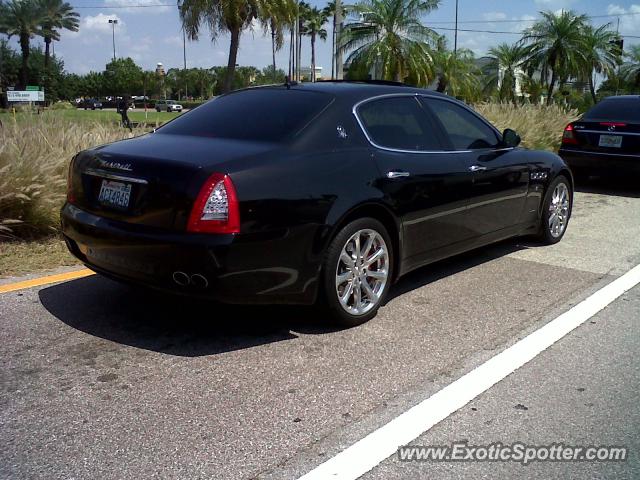 Maserati Quattroporte spotted in Tampa, Florida