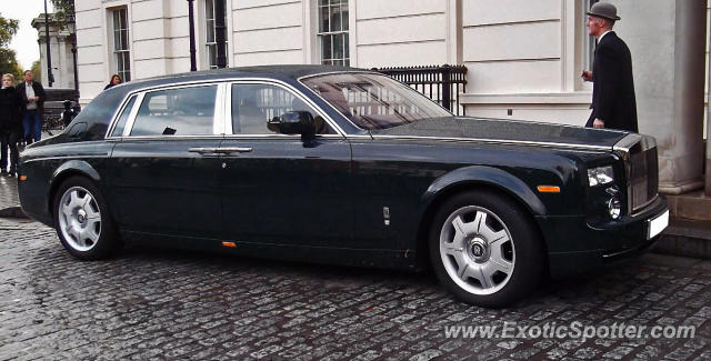 Rolls Royce Phantom spotted in London, United Kingdom