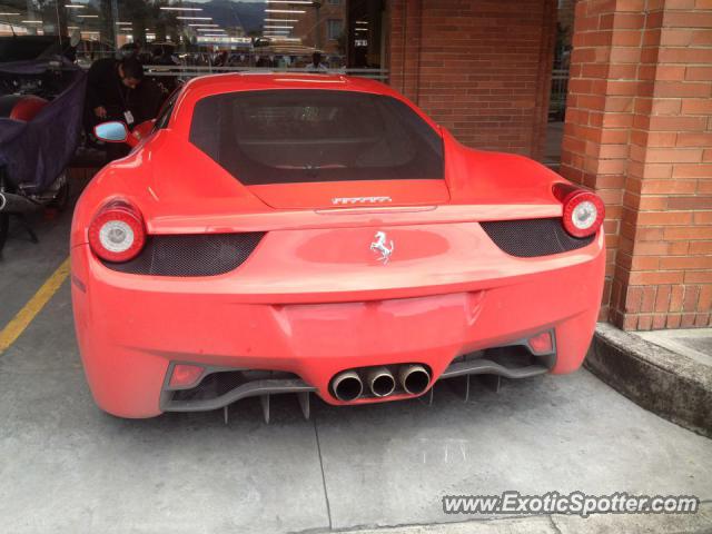 Ferrari 458 Italia spotted in Bogota-Colombia., Colombia