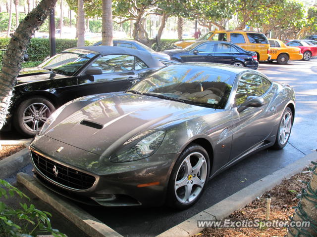 Ferrari California spotted in Miaim, Florida