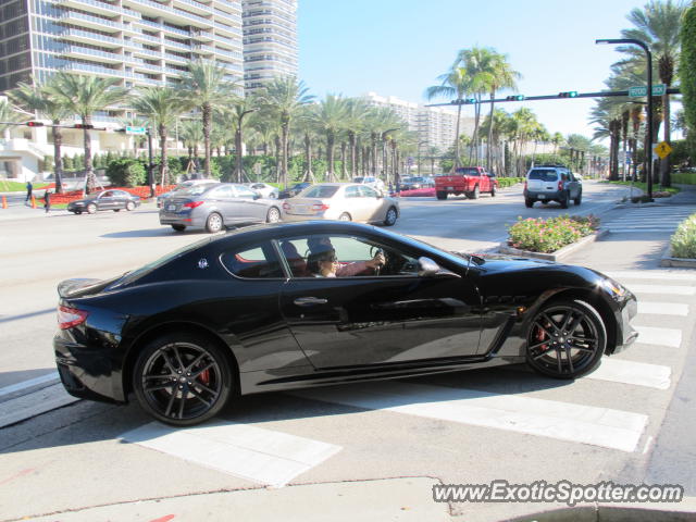 Maserati GranTurismo spotted in Miami, Florida