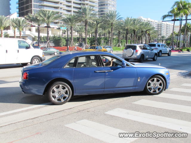 Rolls Royce Ghost spotted in Miami, Florida