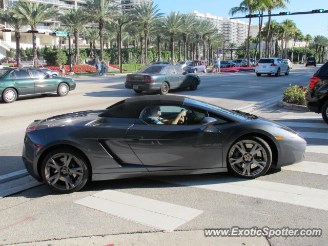 Lamborghini Gallardo spotted in Miami, Florida