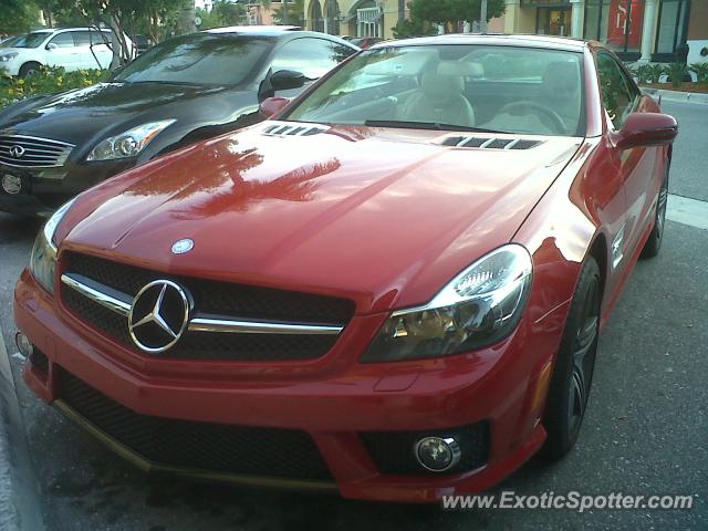 Mercedes SL 65 AMG spotted in Estero, Florida