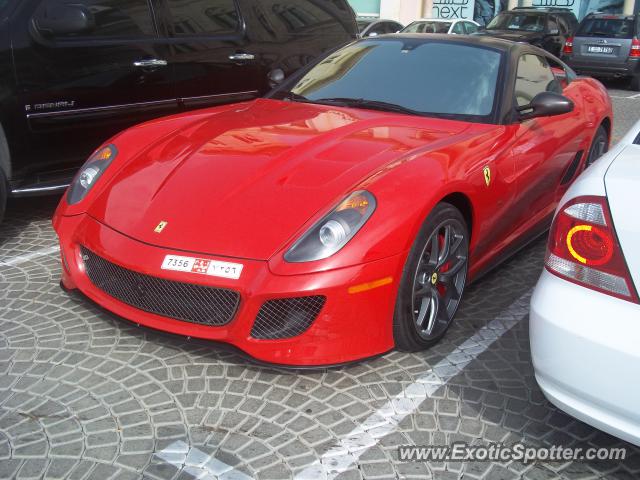 Ferrari 599GTB spotted in Dubai, United Arab Emirates