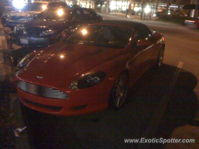 Aston Martin DB9 spotted in Miami, Florida