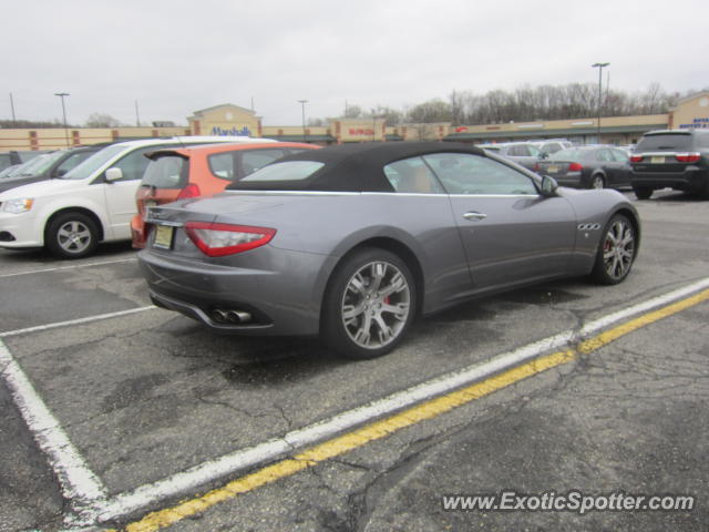 Maserati GranCabrio spotted in East Hanover, New Jersey