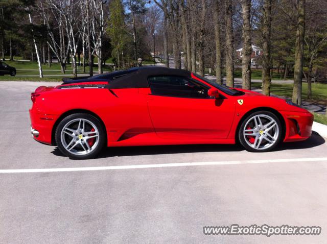 Ferrari F430 spotted in Ancaster, Canada