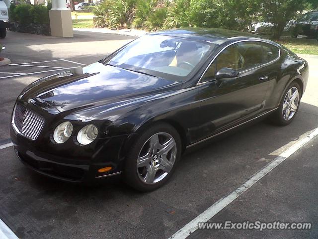 Bentley Continental spotted in Bonita Springs, Florida