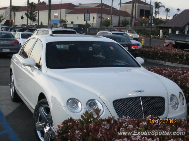 Bentley Continental spotted in Del Mar, California