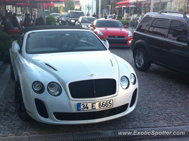 Bentley Continental spotted in Istanbul, Turkey