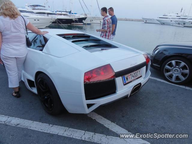 Lamborghini Murcielago spotted in Nyon, Switzerland