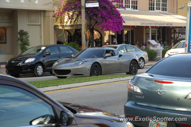 Lotus Evora spotted in Ft. Lauderdale, Florida