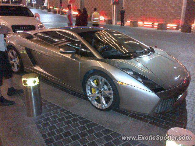 Lamborghini Gallardo spotted in Dubai, United Arab Emirates