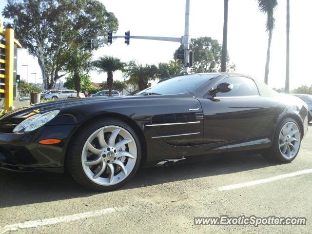 Mercedes SLR spotted in Del Mar, California