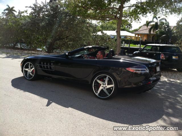 Mercedes SLR spotted in Ft. Lauderdale, Florida