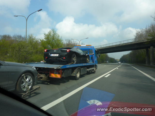 Ferrari 458 Italia spotted in Brussels, Belgium