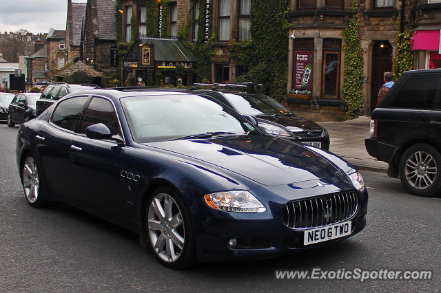 Maserati Quattroporte spotted in Harrogate, United Kingdom