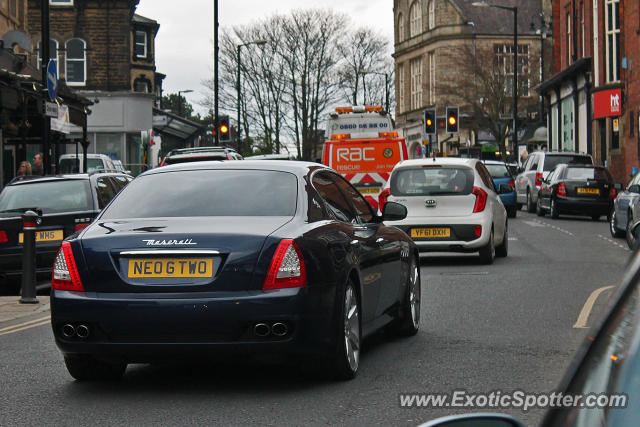 Maserati Quattroporte spotted in Harrogate, United Kingdom