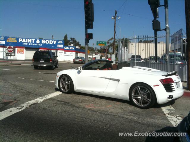 Audi R8 spotted in Los Angeles, United States