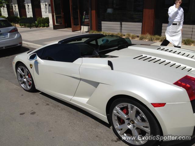 Lamborghini Gallardo spotted in Franklin, Tennessee