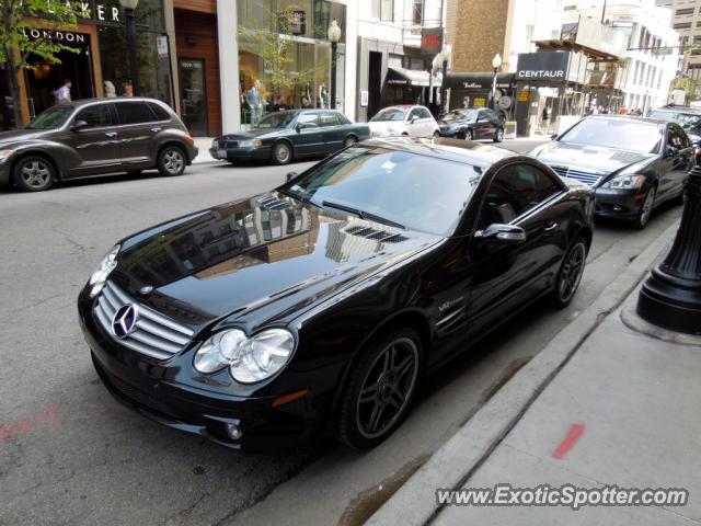 Mercedes SL 65 AMG spotted in Chicago , Illinois