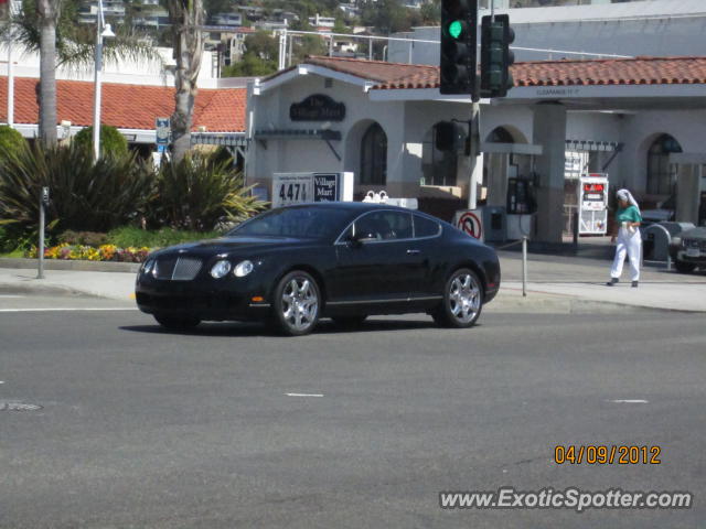 Bentley Continental spotted in Laguna Beach, California