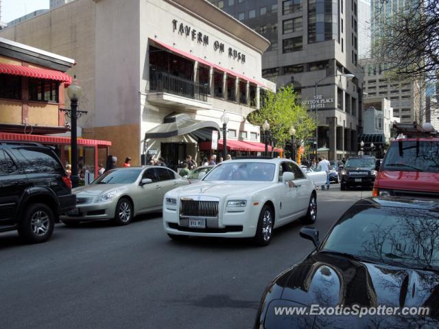 Rolls Royce Ghost spotted in Chicago , Illinois