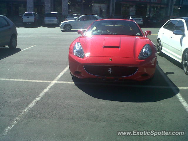 Ferrari California spotted in Johannesburg, South Africa